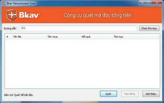 BKAV Ransomware Remover