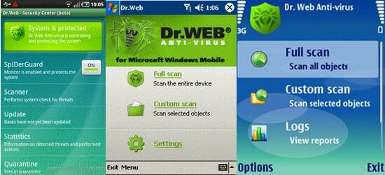 DrWeb Security Suite для смартфонів