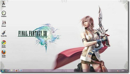 Final Fantasy XIII tému