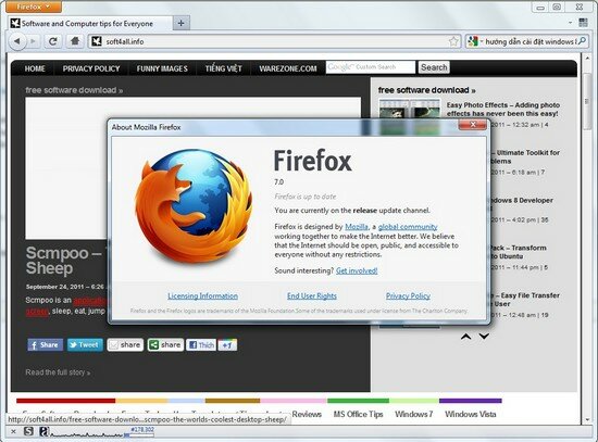 Firefoxの7.0