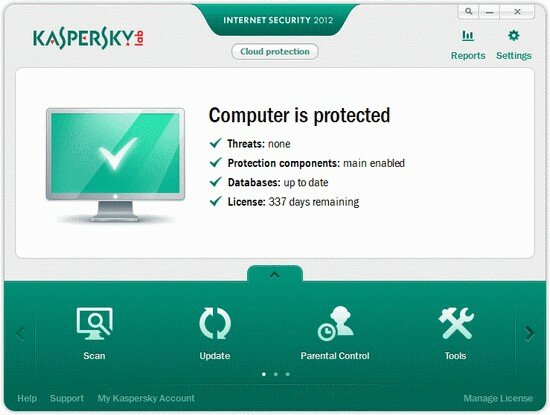 Το Kaspersky Internet Security 2012