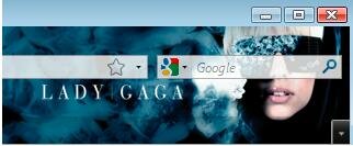 Lady Gaga Firefox Theme