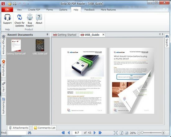 Сода 3D PDF Reader