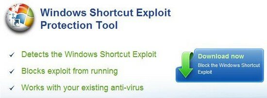 Windows ярлик Exploit інструментом захисту