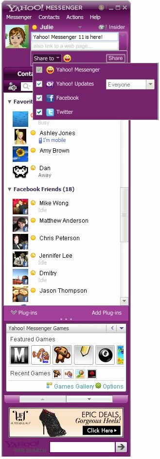 Yahoo! Messenger 11 lopullinen