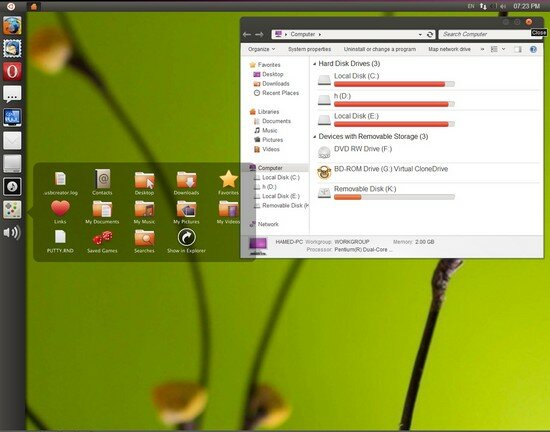 Ubuntuのスキンパック