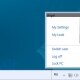 UserTileタスクバー - WindowsのWindows 7の通知領域の8ルックのようなユーザの写真タイル（アバター）を取得