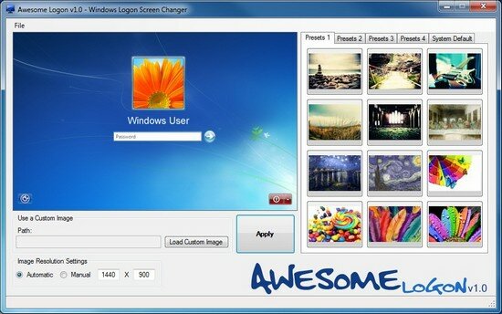 Awesome Logon Changer