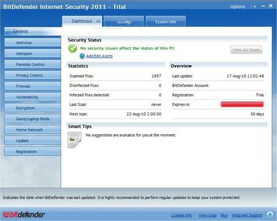 BitDefender Internet Security 2011