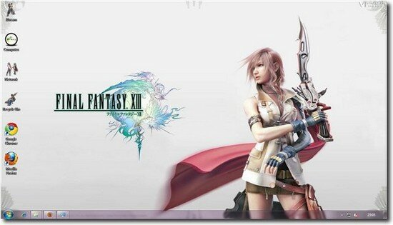 Final Fantasy XIII ชุดรูปแบบ