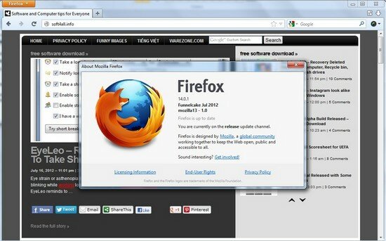 Firefox 14 Final