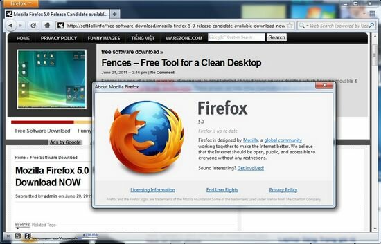 Firefox 5.0 Final