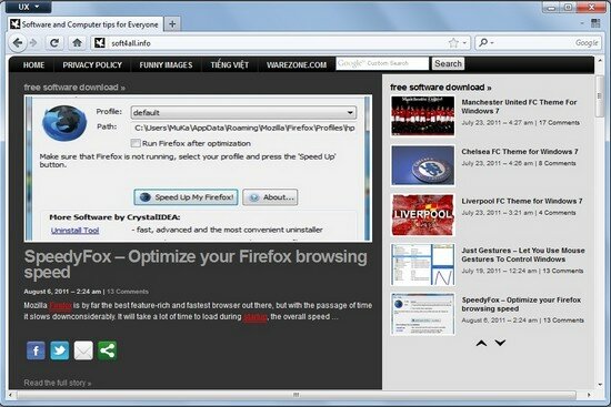 Firefox UX