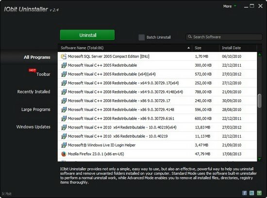 IObit Uninstaller