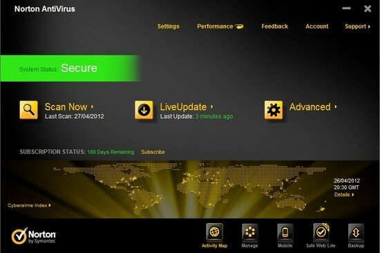 Norton Antivirus 2012