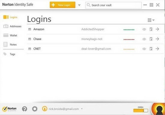 norton password manager google chrome