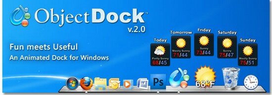 วัตถุ v2.0 Dock