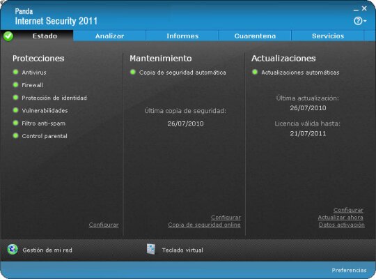 Panda Internet Security 2011