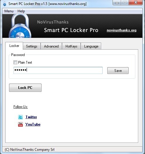 Smart PC Locker Pro