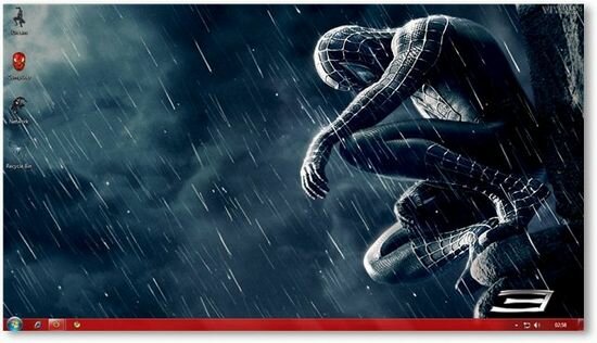 Spiderman Windows Tema