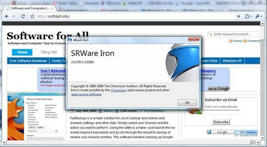 SRWare-Iron