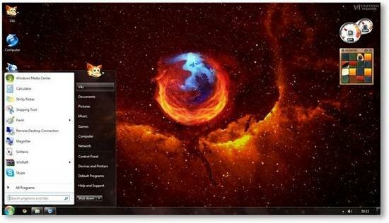 Tema Firefox para Windows 7