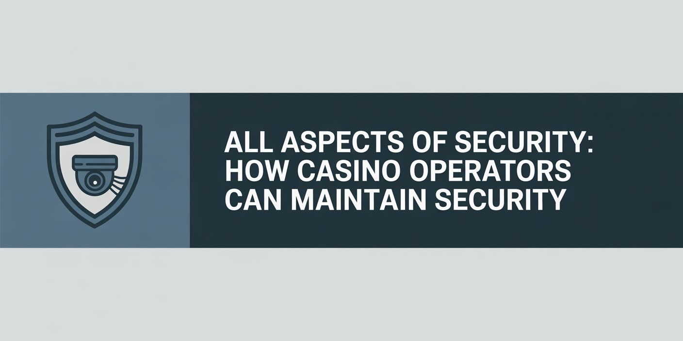 All Aspects of Security: How Casino Operators Can Maintain Security