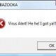 Cíp - Vaše zděšení nejsou technicky zdatné přítele s falešným Virus.